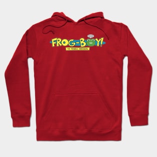 Frog-Boy logo w/ yellow lettering Hoodie